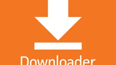 تطبيق downloader